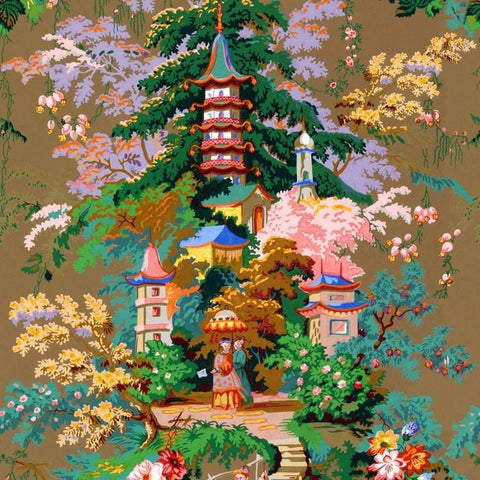 Royal Pagoda (fabric)