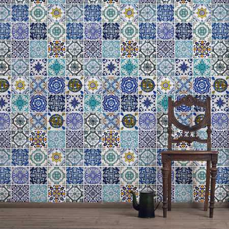 Lisbon Tile - DebbieMcKeegan - Wallpaper - 1
