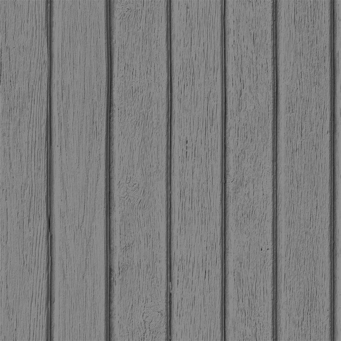 Sawn Wood Slats- Grey - DebbieMcKeegan - Wallpaper - 1