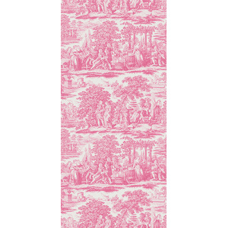 Garden Toile Pink - DebbieMcKeegan - Wallpaper - 3
