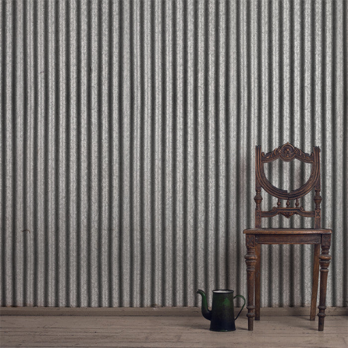 Corrugated Tin - DebbieMcKeegan - Wallpaper - 1