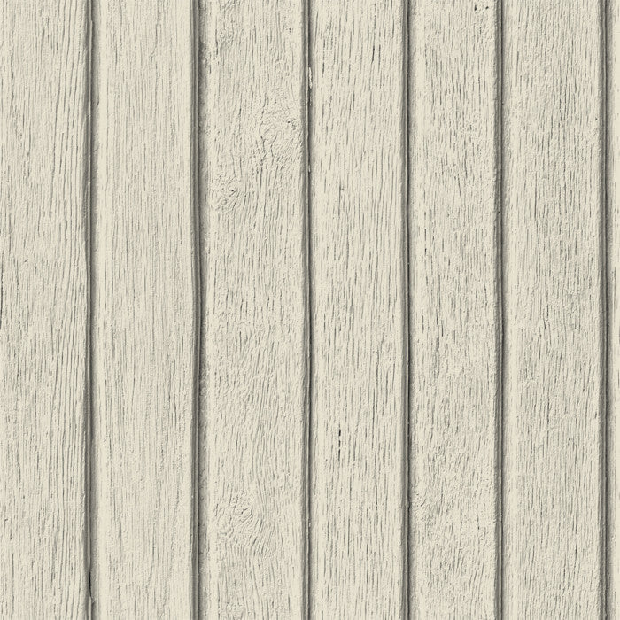 Sawn Wood Slats- Bone - DebbieMcKeegan - Wallpaper - 1