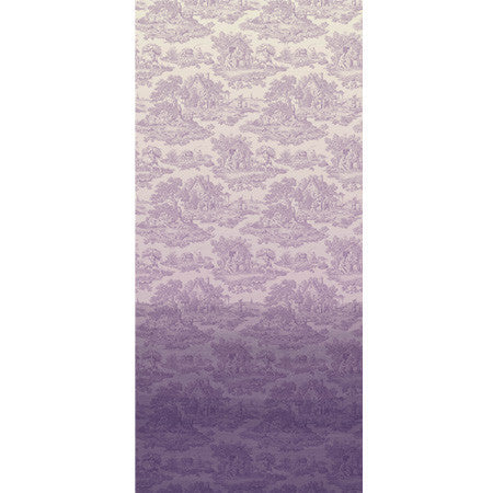 Lilac Ombre Country Toile - DebbieMcKeegan - Wallpaper - 3